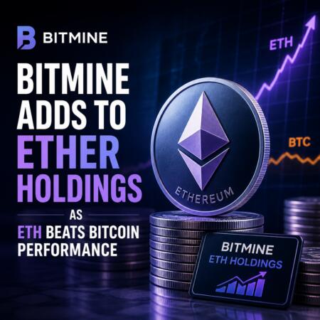 Bitmine Adds To Ether Holdings As Eth Beats Bitcoin Performance