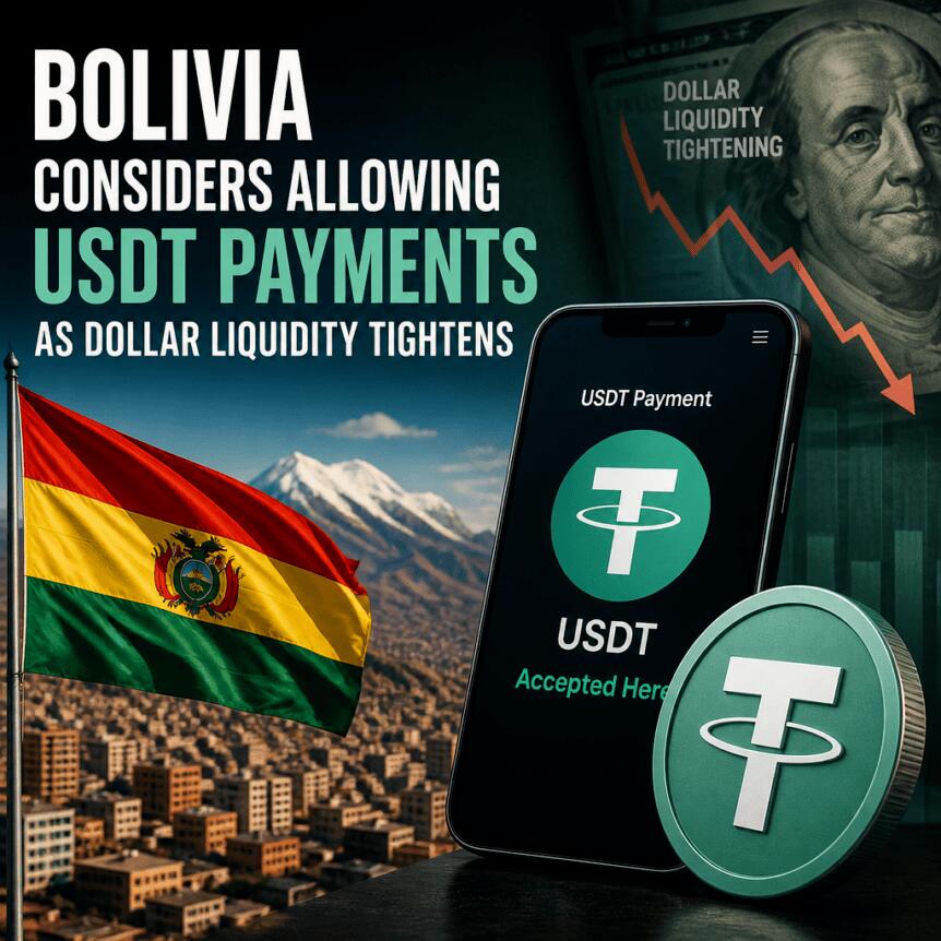 Bolivia Considers Allowing USDT Payments as Dollar Liquidity Tightens Bolivia Considers Allowing Usdt Payments As Dollar Liquidity Tightens