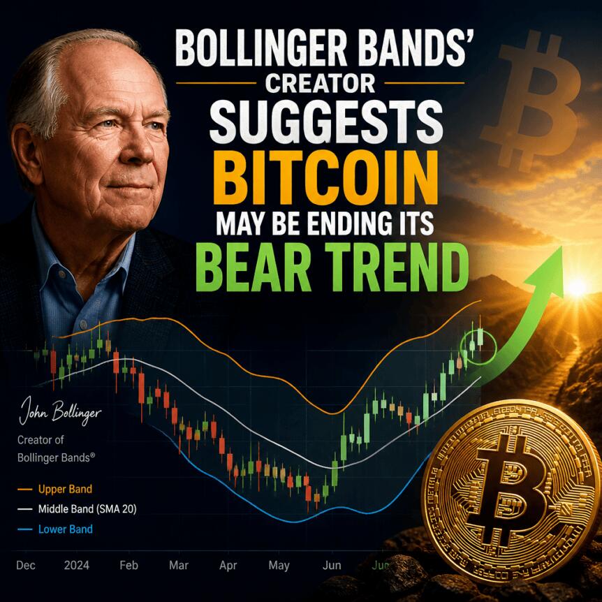 Bollinger Bands’ Creator Suggests Bitcoin May Be Ending Its Bear Trend