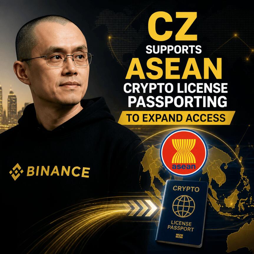 Cz Supports Asean Crypto License Passporting To Expand Access