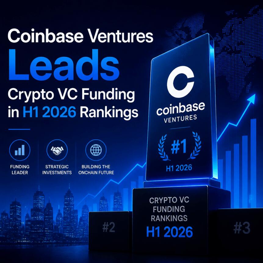Coinbase Ventures Leads Crypto Vc Funding In H1 2026 Rankings