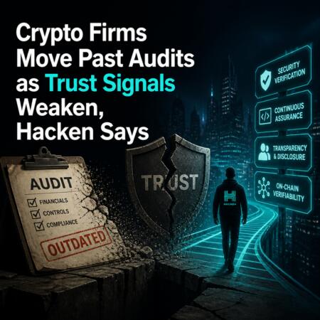 Crypto Firms Move Past Audits As Trust Signals Weaken, Hacken Says