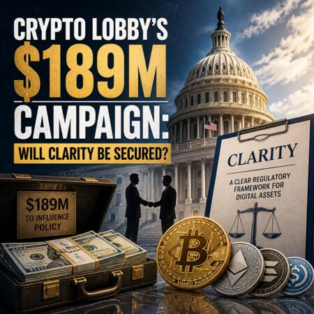 Crypto Lobby’s $189M Campaign: Will Clarity Be Secured? Crypto Lobby’s $189m Campaign: Will Clarity Be Secured?