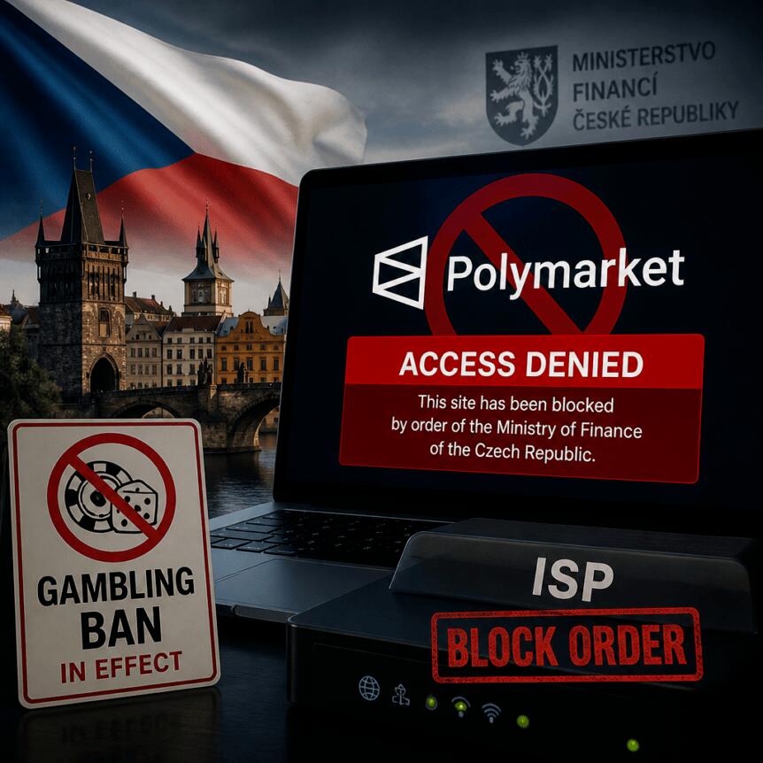Czech Republic Orders Isps To Block Polymarket After Gambling Ban