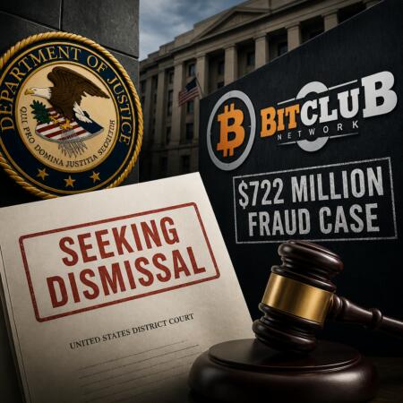 DOJ Seeks Dismissal in $722M BitClub Fraud Case, Report Says Doj Seeks Dismissal In $722m Bitclub Fraud Case, Report Says