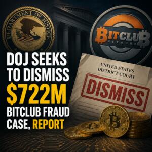 DOJ Seeks to Dismiss $722M BitClub Fraud Case, Report Doj Seeks To Dismiss $722m Bitclub Fraud Case, Report