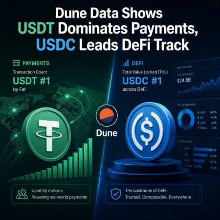 Dune Data Shows USDT Dominates Payments, USDC Leads DeFi Track Dune Data Shows Usdt Dominates Payments, Usdc Leads Defi Track