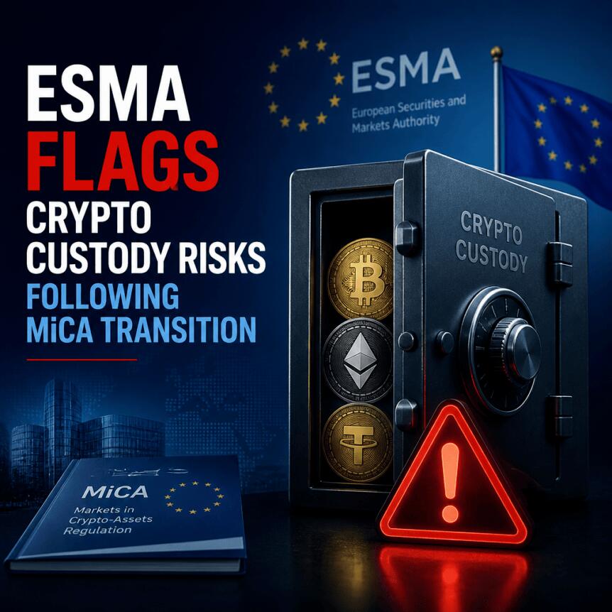 ESMA Flags Crypto Custody Risks Following MiCA Transition Esma Flags Crypto Custody Risks Following Mica Transition