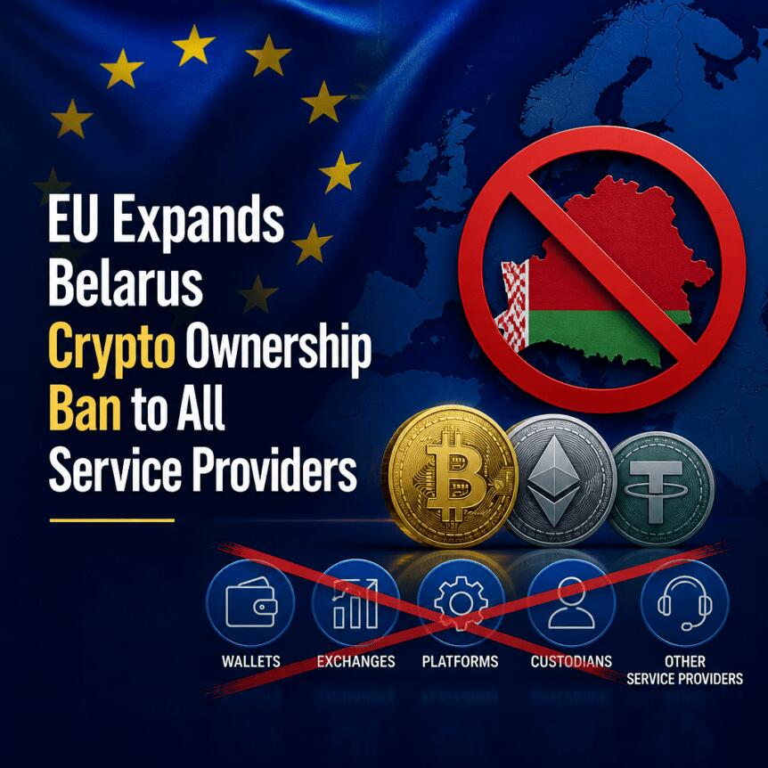 EU Expands Belarus Crypto Ownership Ban to All Service Providers Eu Expands Belarus Crypto Ownership Ban To All Service Providers