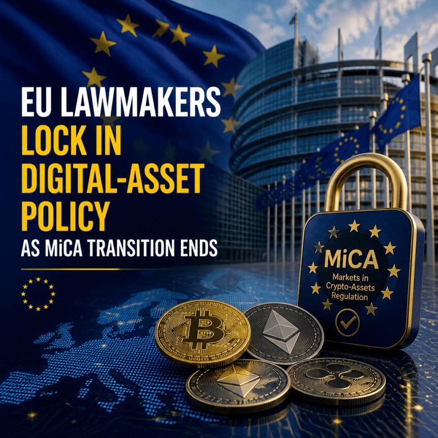 EU Lawmakers Lock in Digital-Asset Policy as MiCA Transition Ends Eu Lawmakers Lock In Digital-Asset Policy As Mica Transition Ends