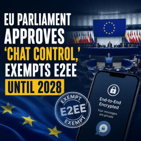 Eu Parliament Approves ‘chat Control,’ Exempts E2ee Until 2028