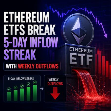 Ethereum ETFs Break 5-Day Inflow Streak With Weekly Outflows Ethereum Etfs Break 5-Day Inflow Streak With Weekly Outflows