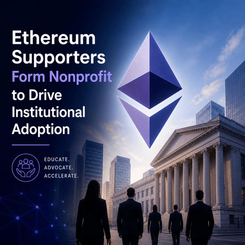 Ethereum Supporters Form Nonprofit to Drive Institutional Adoption Ethereum Supporters Form Nonprofit To Drive Institutional Adoption