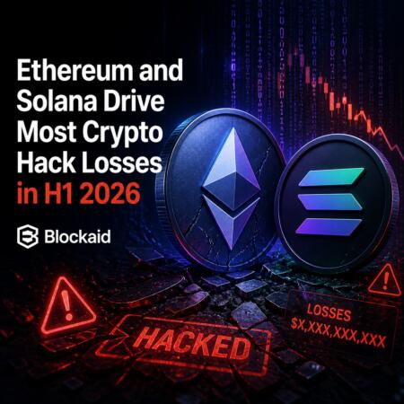 Ethereum And Solana Drive Most Crypto Hack Losses In H1 2026, Blockaid