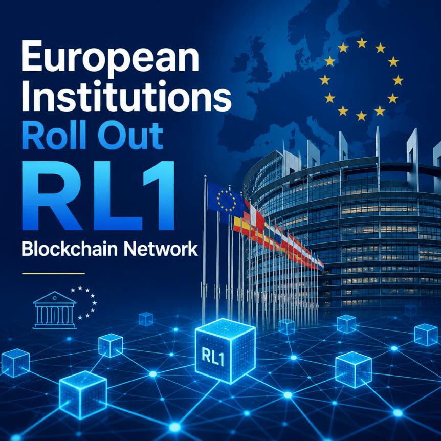 European Institutions Roll Out Rl1 Blockchain Network