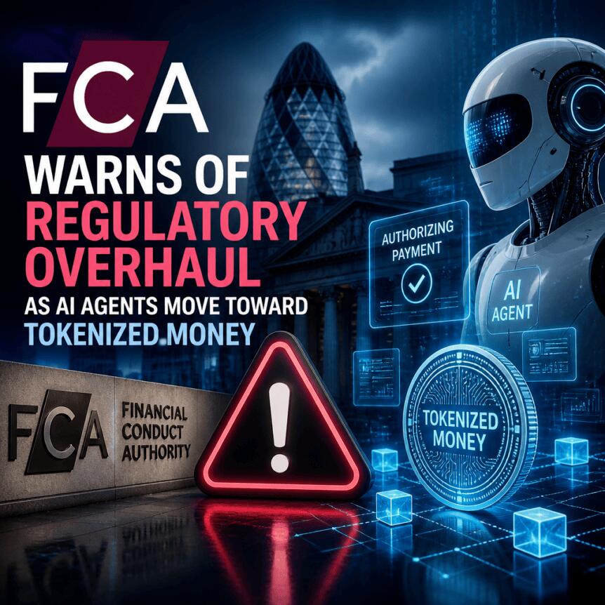 FCA Warns of Regulatory Overhaul as AI Agents Move Toward Tokenized Money Fca Warns Of Regulatory Overhaul As Ai Agents Move Toward Tokenized Money