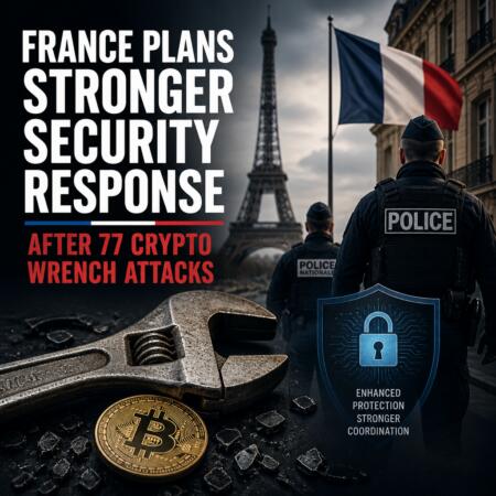 France Plans Stronger Security Response After 77 Crypto Wrench Attacks France Plans Stronger Security Response After 77 Crypto Wrench Attacks