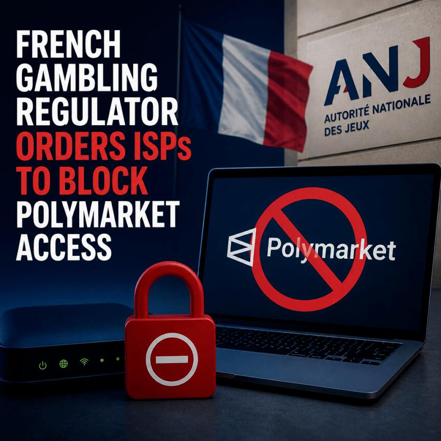 French Gambling Regulator Orders ISPs to Block Polymarket Access French Gambling Regulator Orders Isps To Block Polymarket Access