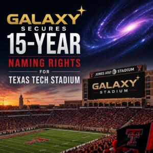 Galaxy Secures 15-Year Naming Rights for Texas Tech Stadium Galaxy Secures 15-Year Naming Rights For Texas Tech Stadium