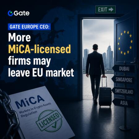 Gate Europe CEO: More MiCA-licensed firms may leave EU market Gate Europe Ceo: More Mica-Licensed Firms May Leave Eu Market