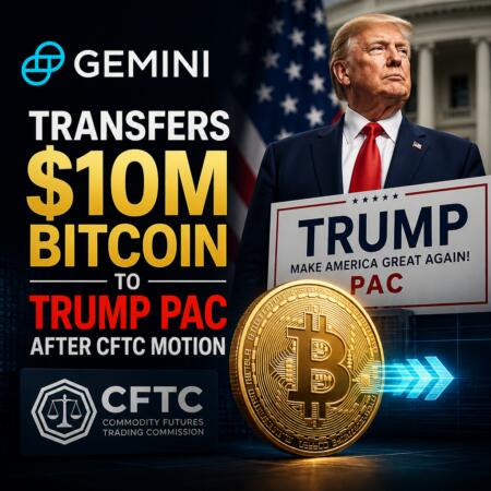 Gemini Transfers $10m Bitcoin To Trump Pac After Cftc Motion
