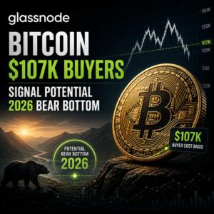Glassnode: Bitcoin $107k Buyers Signal Potential 2026 Bear Bottom
