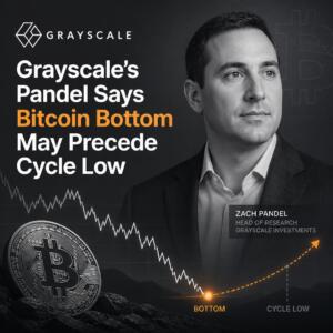 Grayscale’s Pandel Says Bitcoin Bottom May Precede Cycle Low Grayscale’s Pandel Says Bitcoin Bottom May Precede Cycle Low