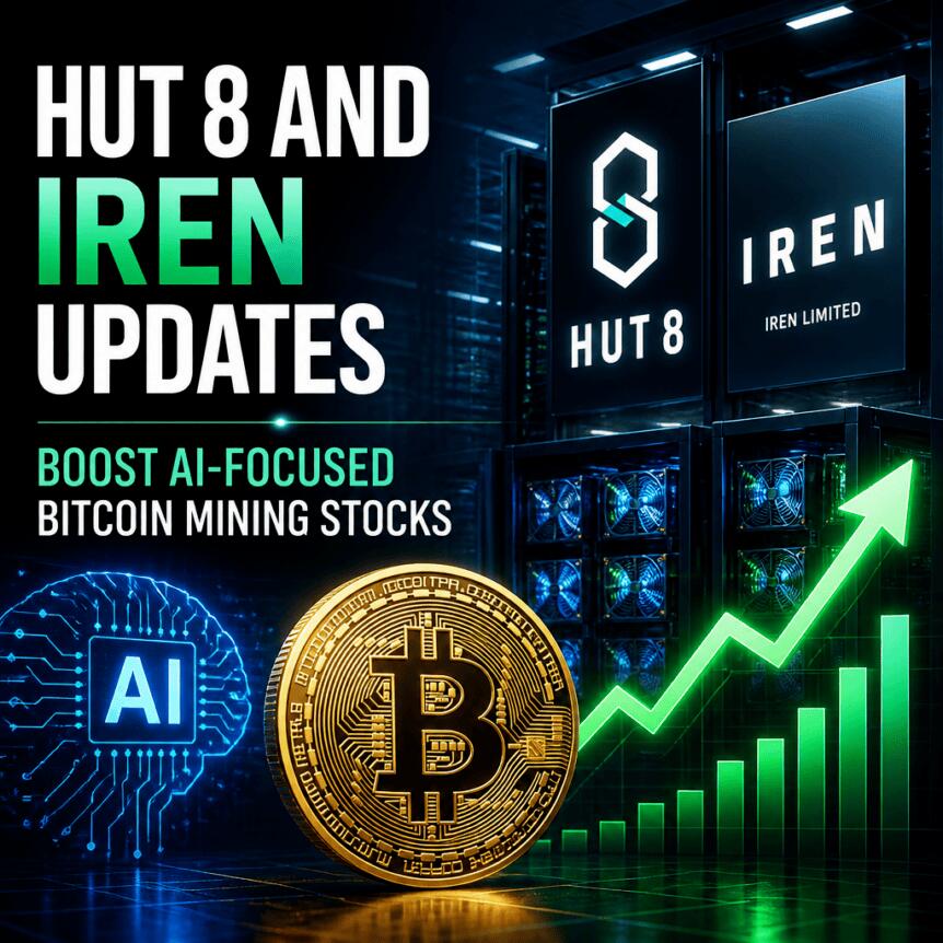 Hut 8 and IREN Updates Boost AI-Focused Bitcoin Mining Stocks Hut 8 And Iren Updates Boost Ai-Focused Bitcoin Mining Stocks