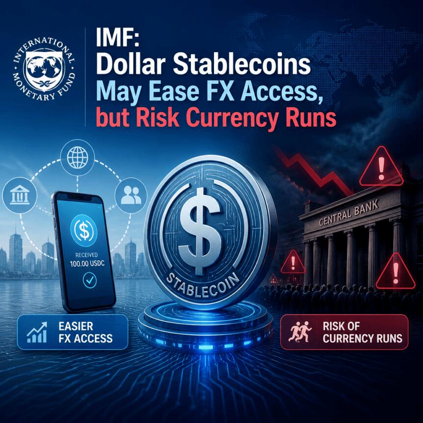 IMF: Dollar Stablecoins May Ease FX Access, but Risk Currency Runs Imf: Dollar Stablecoins May Ease Fx Access, But Risk Currency Runs