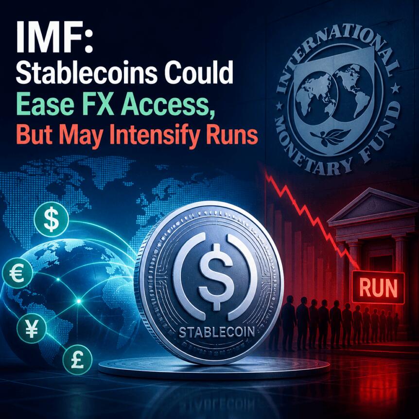 IMF: Stablecoins Could Ease FX Access, But May Intensify Runs