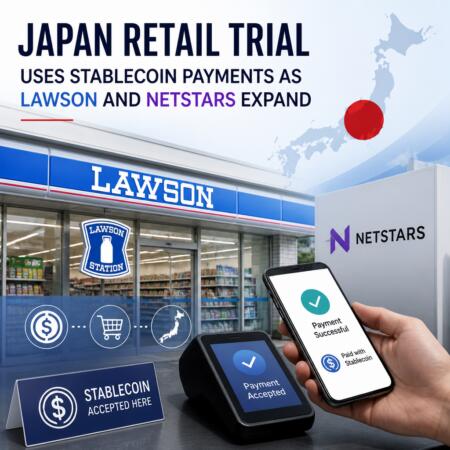 Japan Retail Trial Uses Stablecoin Payments as Lawson and Netstars Expand Japan Retail Trial Uses Stablecoin Payments As Lawson And Netstars Expand