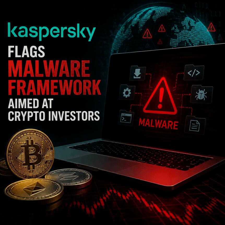 Kaspersky Flags Malware Framework Aimed at Crypto Investors Kaspersky Flags Malware Framework Aimed At Crypto Investors