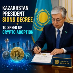 Kazakhstan President Signs Decree to Speed Up Crypto Adoption Kazakhstan President Signs Decree To Speed Up Crypto Adoption