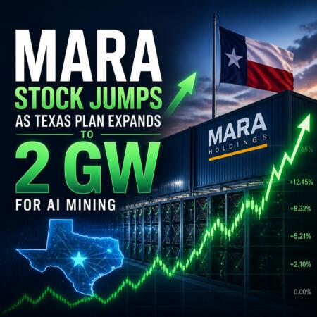 MARA Stock Jumps as Texas Plan Expands to 2 GW for AI Mining Mara Stock Jumps As Texas Plan Expands To 2 Gw For Ai Mining