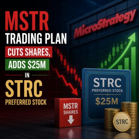 Mstr Trading Plan Cuts Shares, Adds $25m In Strc Preferred Stock