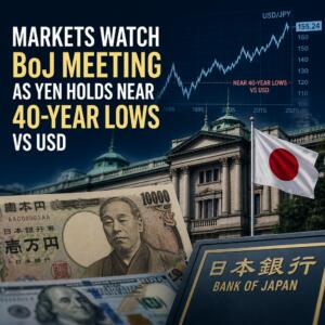 Markets Watch Boj Meeting As Yen Holds Near 40-Year Lows Vs Usd