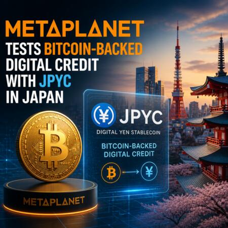 Metaplanet Tests Bitcoin-Backed Digital Credit With Jpyc In Japan