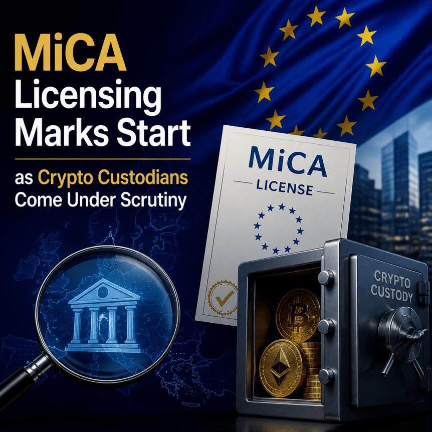 MiCA Licensing Marks Start as Crypto Custodians Come Under Scrutiny Mica Licensing Marks Start As Crypto Custodians Come Under Scrutiny