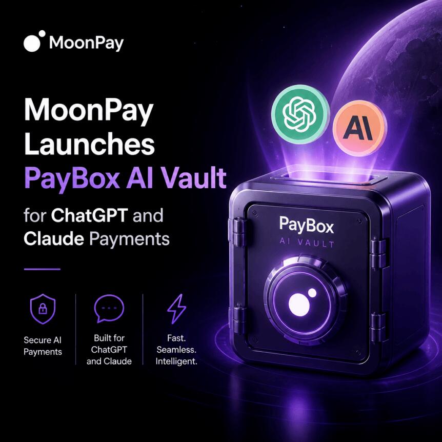 MoonPay Launches PayBox AI Vault for ChatGPT and Claude Payments Moonpay Launches Paybox Ai Vault For Chatgpt And Claude Payments