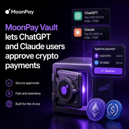 MoonPay Vault lets ChatGPT and Claude users approve crypto payments Moonpay Vault Lets Chatgpt And Claude Users Approve Crypto Payments