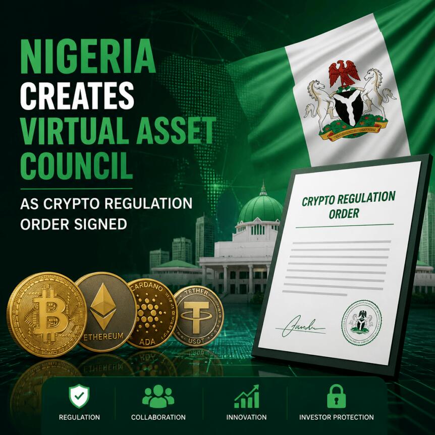 Nigeria Creates Virtual Asset Council as Crypto Regulation Order Signed Nigeria Creates Virtual Asset Council As Crypto Regulation Order Signed