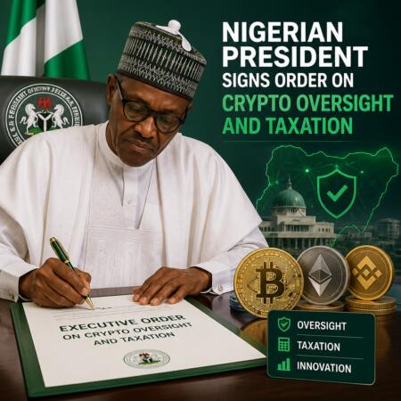 Nigerian President Signs Order on Crypto Oversight and Taxation Nigerian President Signs Order On Crypto Oversight And Taxation