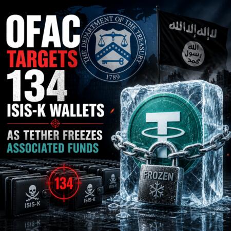 Ofac Targets 134 Isis-K Wallets As Tether Freezes Associated Funds