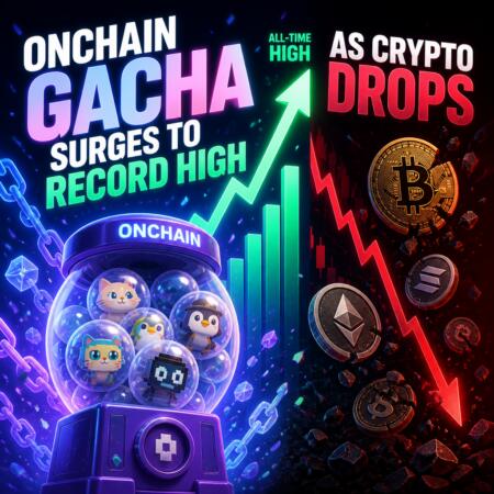 Onchain Gacha Surges To Record High As Crypto Drops