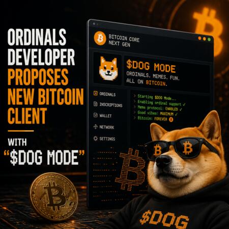 Ordinals Developer Proposes New Bitcoin Client With “$dog Mode”