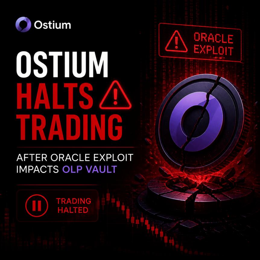 Ostium Halts Trading After Oracle Exploit Impacts OLP Vault Ostium Halts Trading After Oracle Exploit Impacts Olp Vault