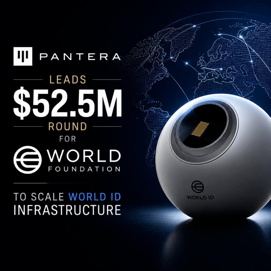 Pantera Leads $52.5M Round for World Foundation to Scale World ID Infrastructure