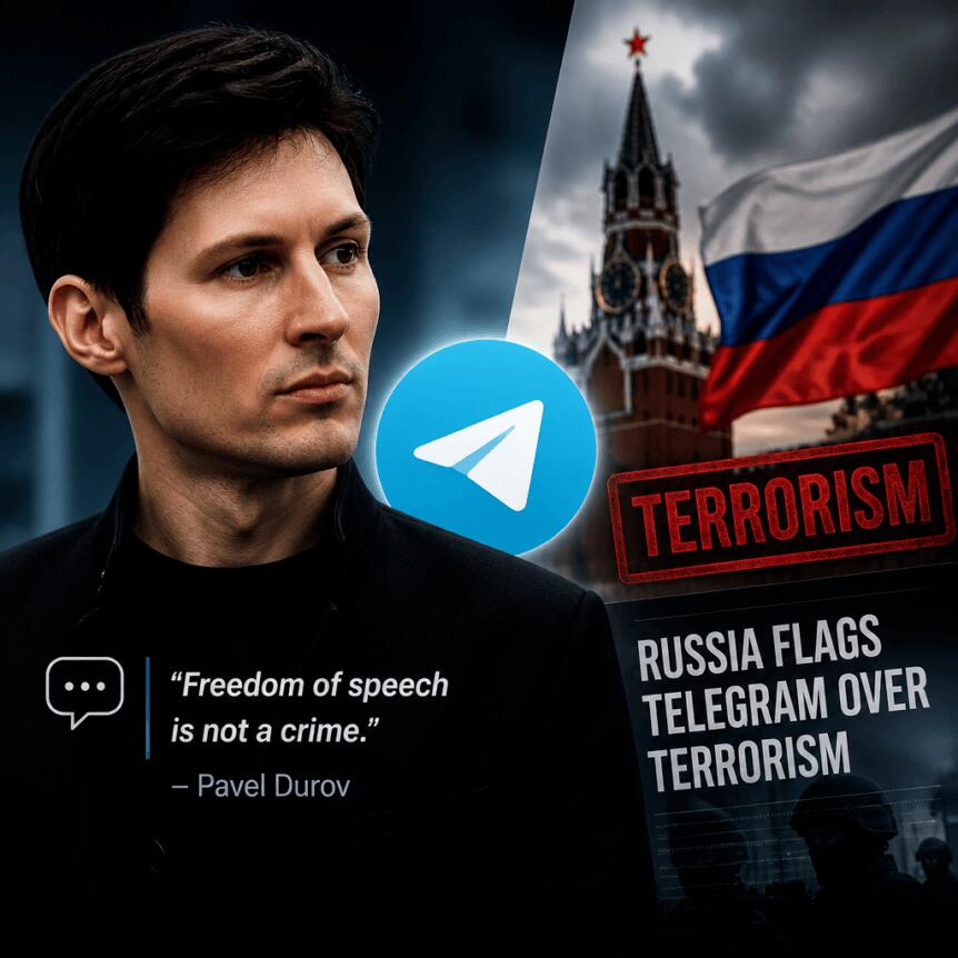 Pavel Durov Responds As Russia Flags Telegram Over Terrorism
