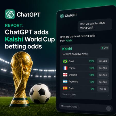 Report: Chatgpt Adds Kalshi World Cup Betting Odds