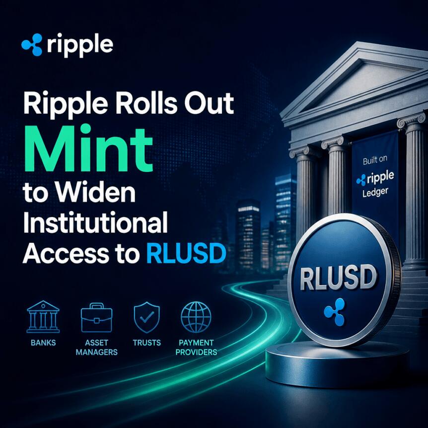 Ripple Rolls Out Mint to Widen Institutional Access to RLUSD